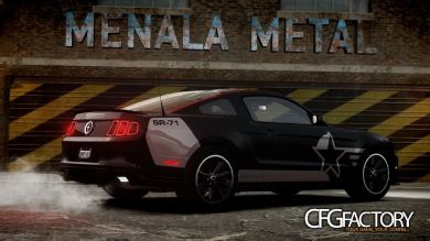 2013 Ford Mustang Boss 302 "SR-71 Blackbird&q