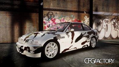 2005 BMW M3 E46 "Arctic Camouflage" Pain