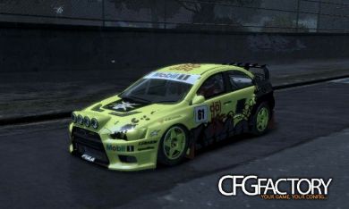 Dirt 3 Pj For Mitsubishi Lancer EVOX Rallycross