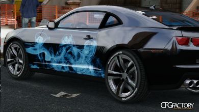 Camaro ZL1 Smoke/Stripe Paint job Pack