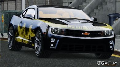 Camaro ZL1 Smoke/Stripe Paint job Pack