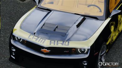 Camaro ZL1 Smoke/Stripe Paint job Pack