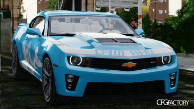 Camaro ZL1 Smoke/Stripe Paint job Pack