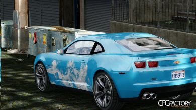 Camaro ZL1 Smoke/Stripe Paint job Pack