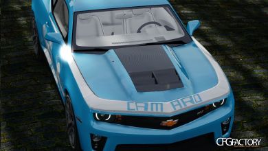 Camaro ZL1 Smoke/Stripe Paint job Pack