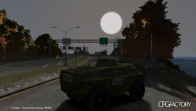 Finnish Karhu Armored Vehicle