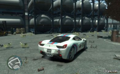 MARTINI paintjob for Ferrari 458 italia v3.0