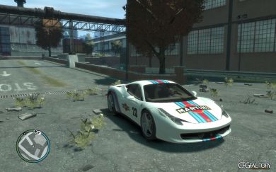 MARTINI paintjob for Ferrari 458 italia v3.0