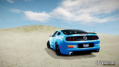 FALKEN paintjob for 2013 Mustang Boss 302