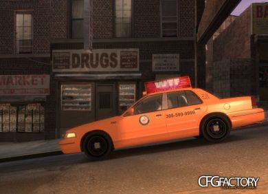 Ford Crown Victoria Flamingo Cab