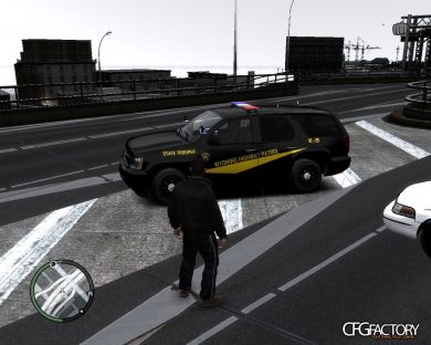 Wyoming Highway Patrol Tahoe