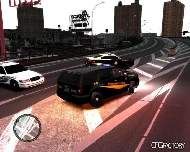 Wyoming Highway Patrol Tahoe