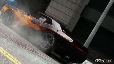 Challenger Rampage '11 "Fired Up" Paint