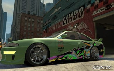 Nissan Silvia "Graffiti" Paintjob