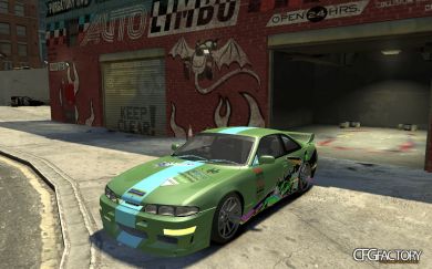 Nissan Silvia "Graffiti" Paintjob