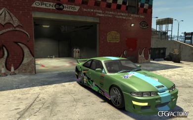 Nissan Silvia "Graffiti" Paintjob