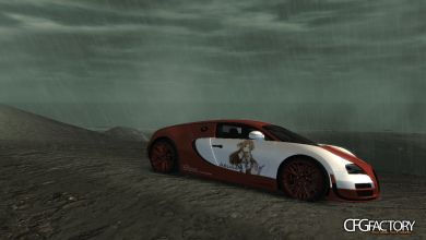 Asuna skin for Bugatti Veyron