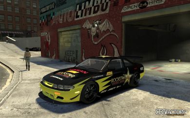 Nissan Silvia "Rockstar Energy" Paintjob