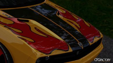 Challenger Rampage '11 Flame Paint Job Pack