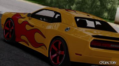 Challenger Rampage '11 Flame Paint Job Pack