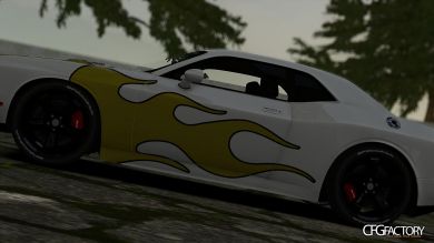Challenger Rampage '11 Flame Paint Job Pack