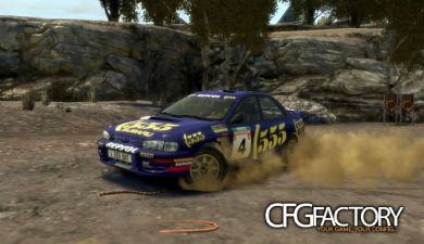 555 Subaru Rally Team Paintjob For Impreza WRX STI