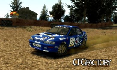 Spike Subaru Team Paintjob For Impreza WRX STI Ral