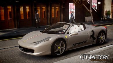 2013 Ferrari 458 Spider "Custom Office-K Stri