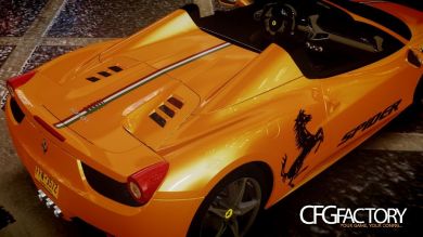 2013 Ferrari 458 Spider "Custom Office-K Stri