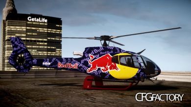 EC 130 B4 "Red Bull Cold Rush 2012" Pain