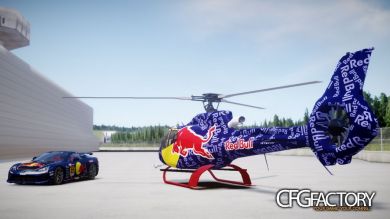 EC 130 B4 "Red Bull Cold Rush 2012" Pain