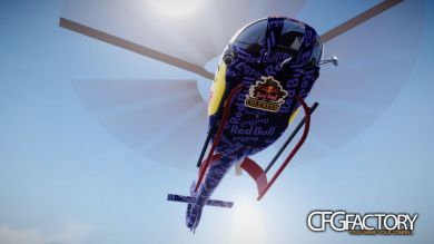 EC 130 B4 "Red Bull Cold Rush 2012" Pain