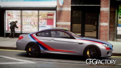 2013 BMW M6 F13 "Safety Car Stripes" Pai