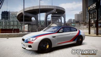 2013 BMW M6 F13 "Safety Car Stripes" Pai