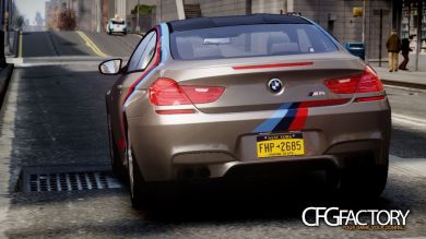 2013 BMW M6 F13 "Safety Car Stripes" Pai