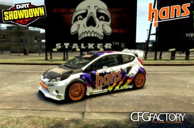 Dirt Showdown HANS Paintjob For Imtaj Ford Fiesta