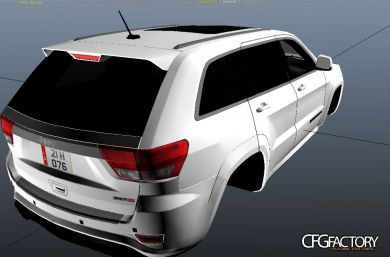 2012/13 Jeep Grand Cherokee lights retexture