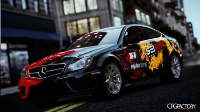 Mercedes Benz C63 AMG *SAIBON* Paint Job