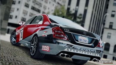 Mercedes Benz S65 'Eibach' Paint Job