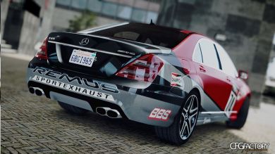 Mercedes Benz S65 'Eibach' Paint Job