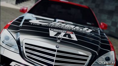Mercedes Benz S65 'Eibach' Paint Job