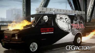 Troll Skin for Chasez's GMC Savana v1 Van