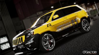 Jeep Grand Cherokee 'Hotchkis' Paintjob