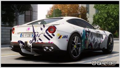 Ferrari F12 Racing Paintjob