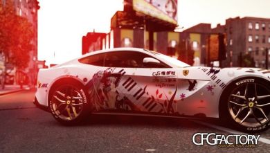 Ferrari F12 Racing Paintjob