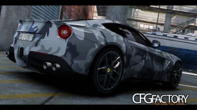 2013 Ferrari F12 Berlinetta âSnow Camoufla