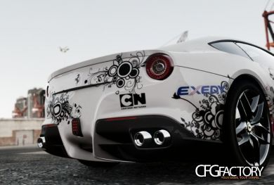 Ferrari F12 hip hop Paintjob