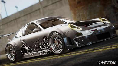 Porsche GT3 RSR "Stars and Straps" Paint