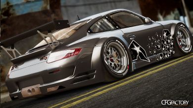 Porsche GT3 RSR "Stars and Straps" Paint