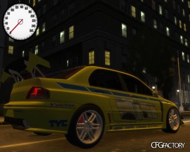 Lancer Evo Fast Furious 2 New PaintJob
